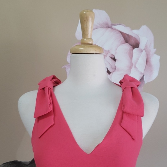 New Eliza J Hot Pink Dress - Picture 3 of 5